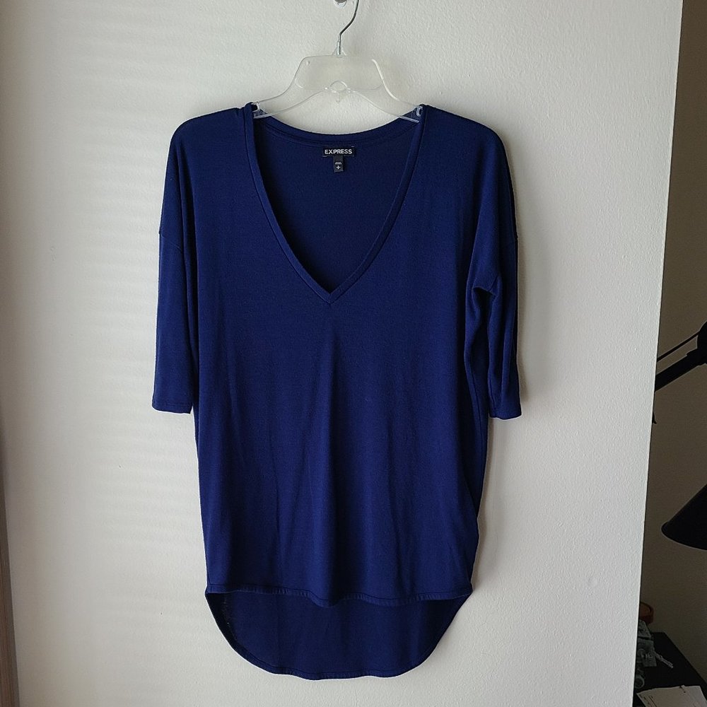Express Navy London Tee